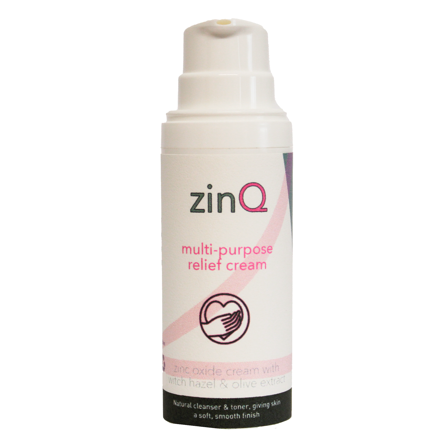 ZinQ Relief Cream for itchy Irritated skin | Witch Hazel & Zinc Oxide Cream for Itchy Skin